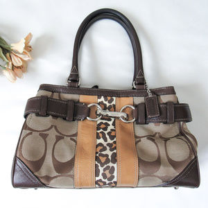 Coach Animal Print Purse